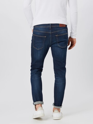 River Island Skinny Jeans 'James' in Blauw