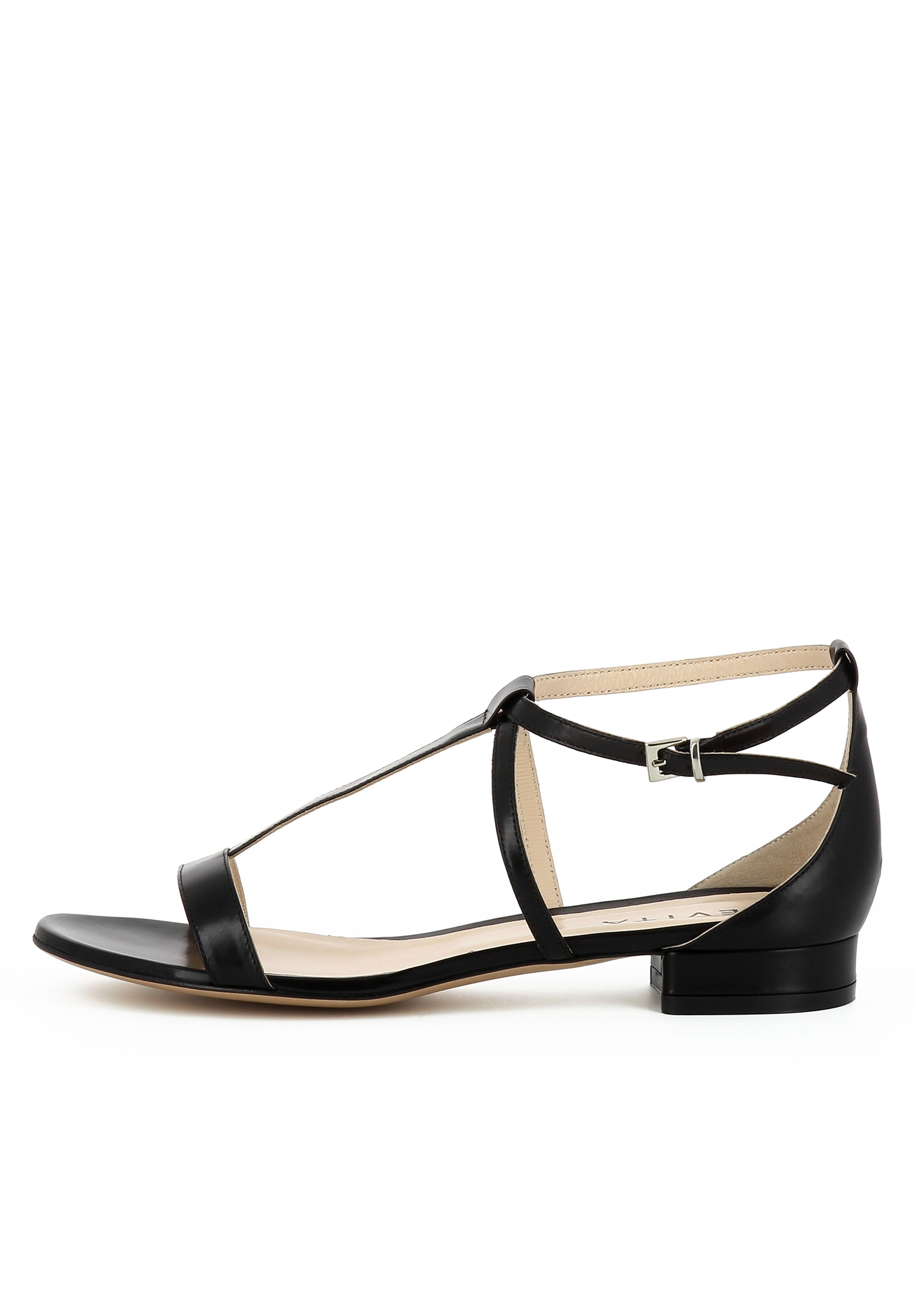 EVITA Sandalen met riem 'Salvina' in Zwart