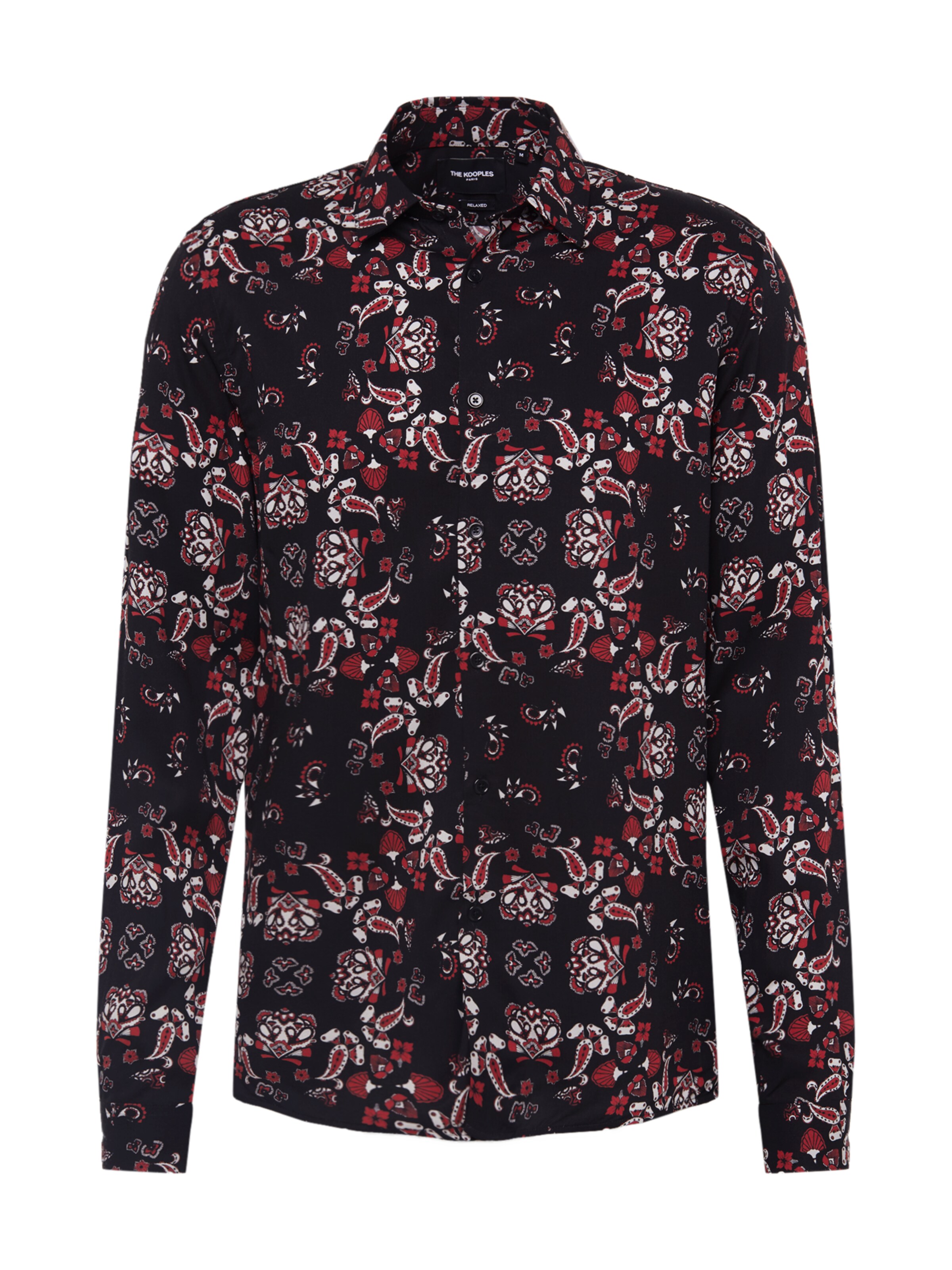 The Kooples - Zakelijk overhemd 'CHEMISE' in de kleur Rood