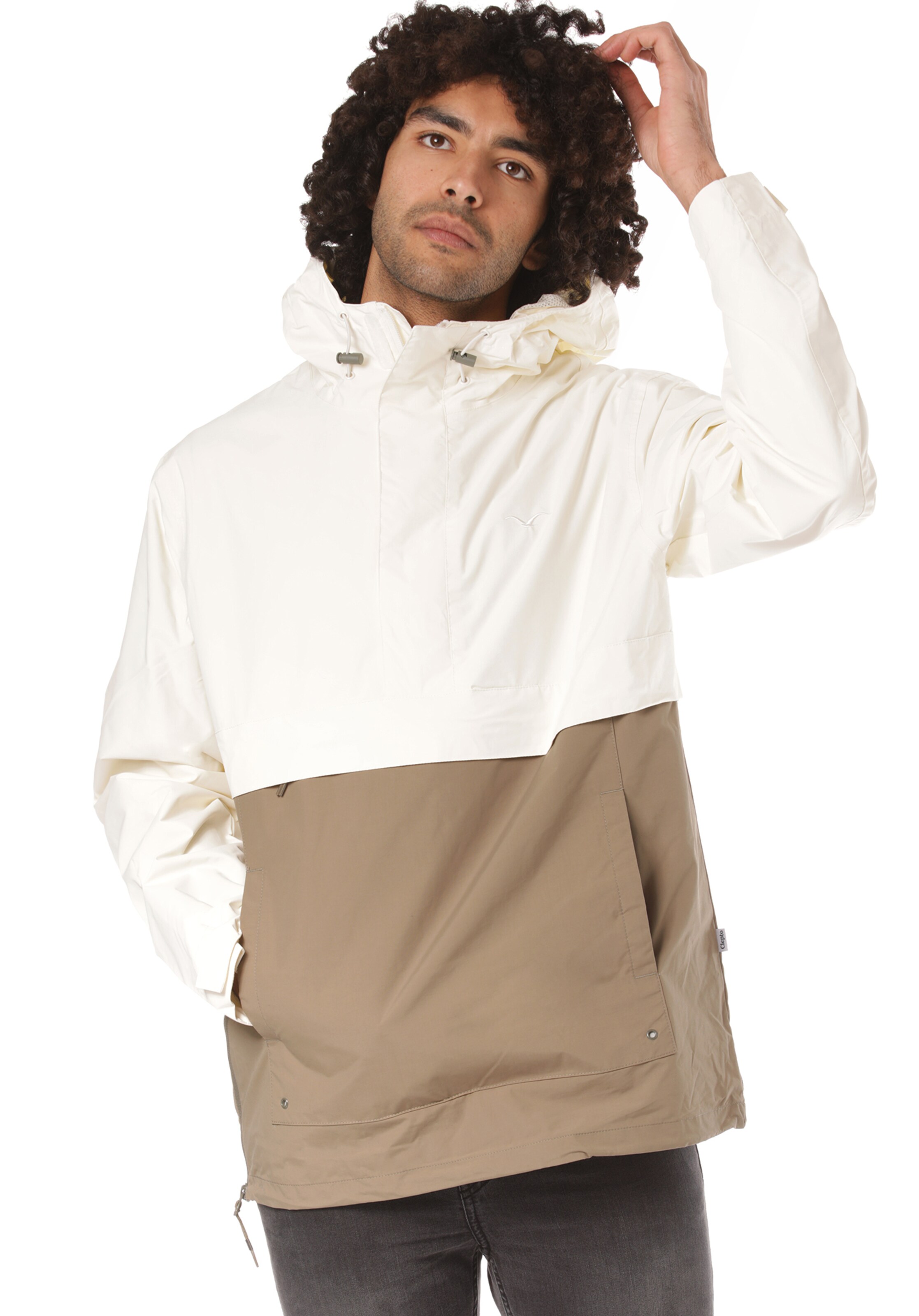 Cleptomanicx - Functionele jas 'City Summer' in de kleur Brokaat