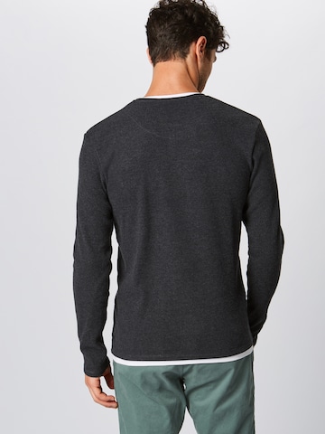 Key Largo Regular Fit Pullover 'SARASOTA' in Grau: zadná strana