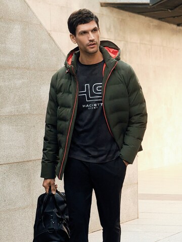 Hackett London Trui in Donkergroen ABOUT YOU