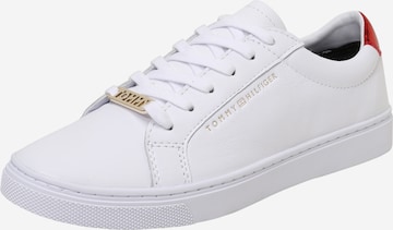 TOMMY HILFIGER - Zapatillas deportivas bajas 'Essential' en blanco: frente