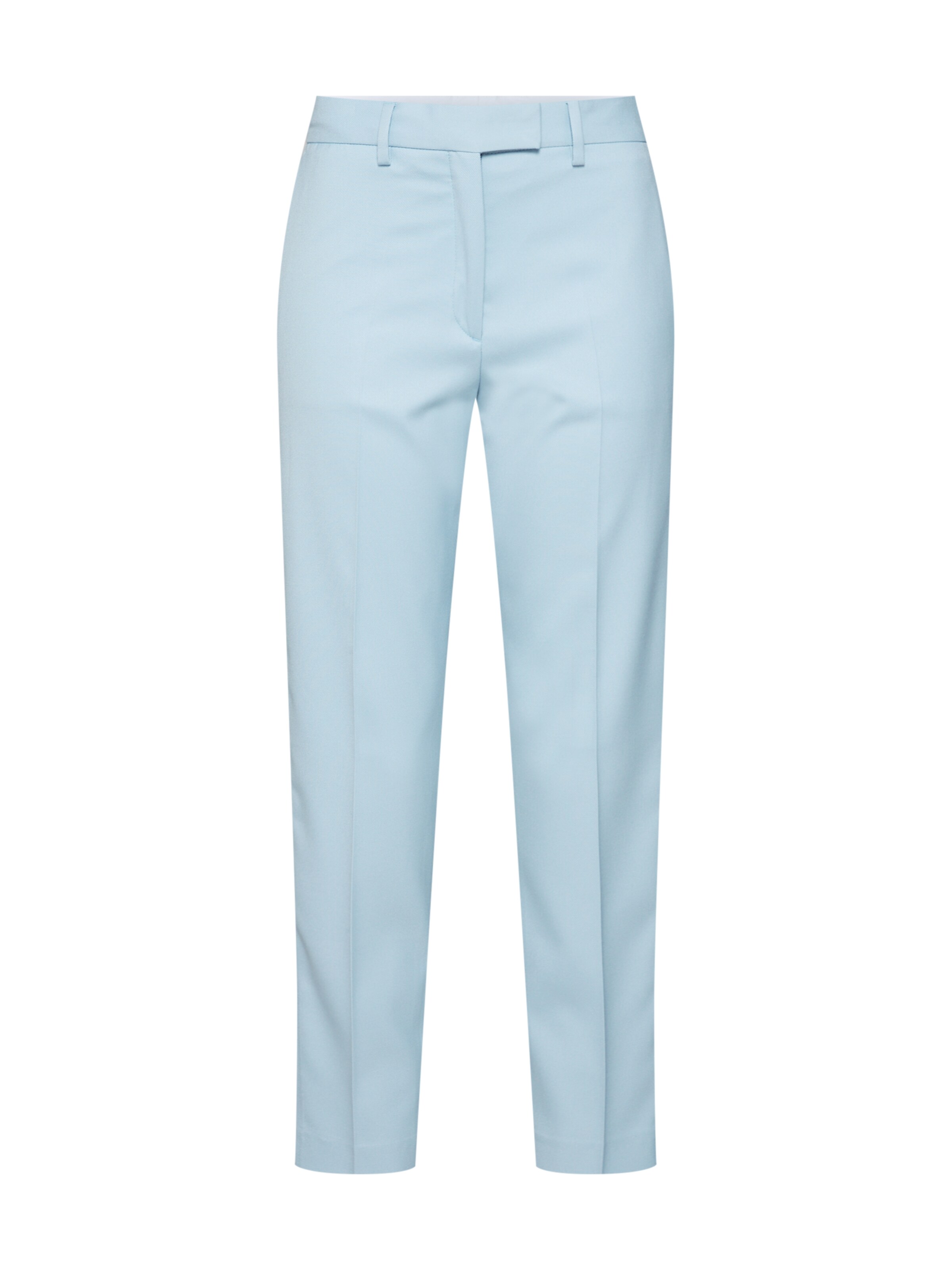 Calvin Klein - Broek 'STP DETAIL PASTEL CIGARETTE PANT' in de kleur Blauw