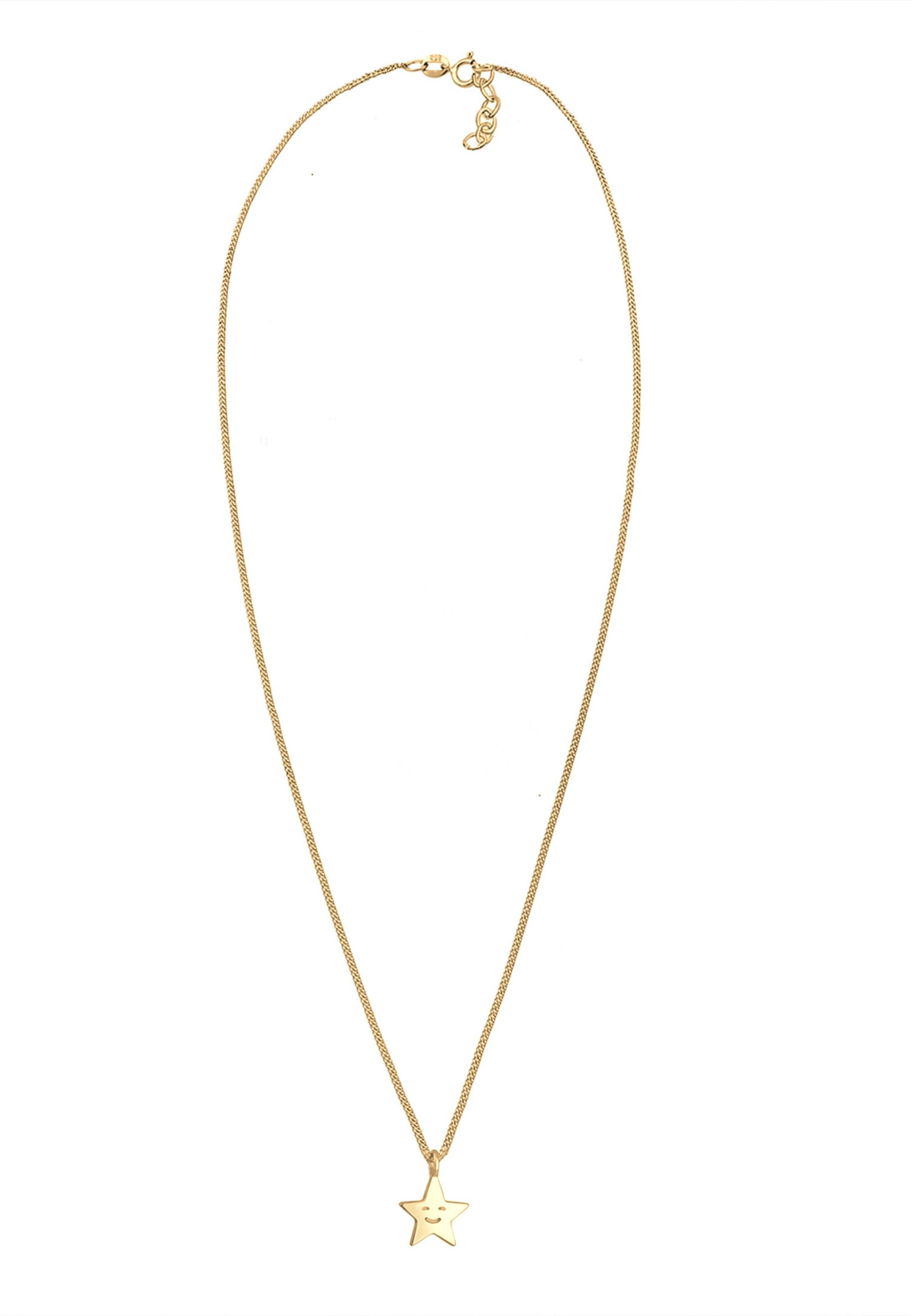 ELLI Necklace 'Astro' in Gold: front