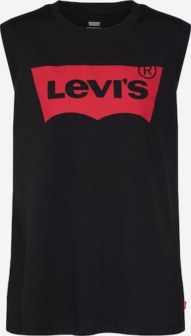 melns LEVI'S ® Topiņš 'On Tour Tank Top': no priekšpuses