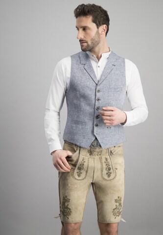 STOCKERPOINT Traditional vest 'Harry' in Blue