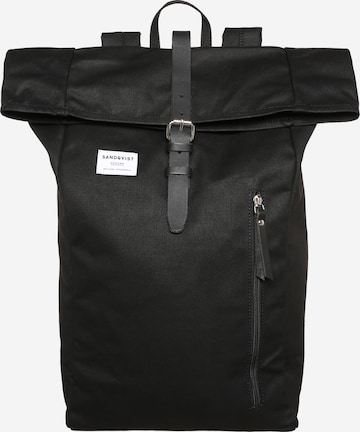 SANDQVIST Backpack 'Dante' in Black: front