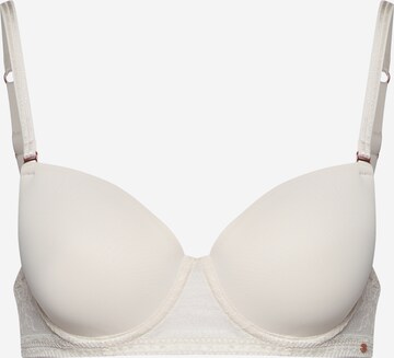 Skiny Bra in Beige: front