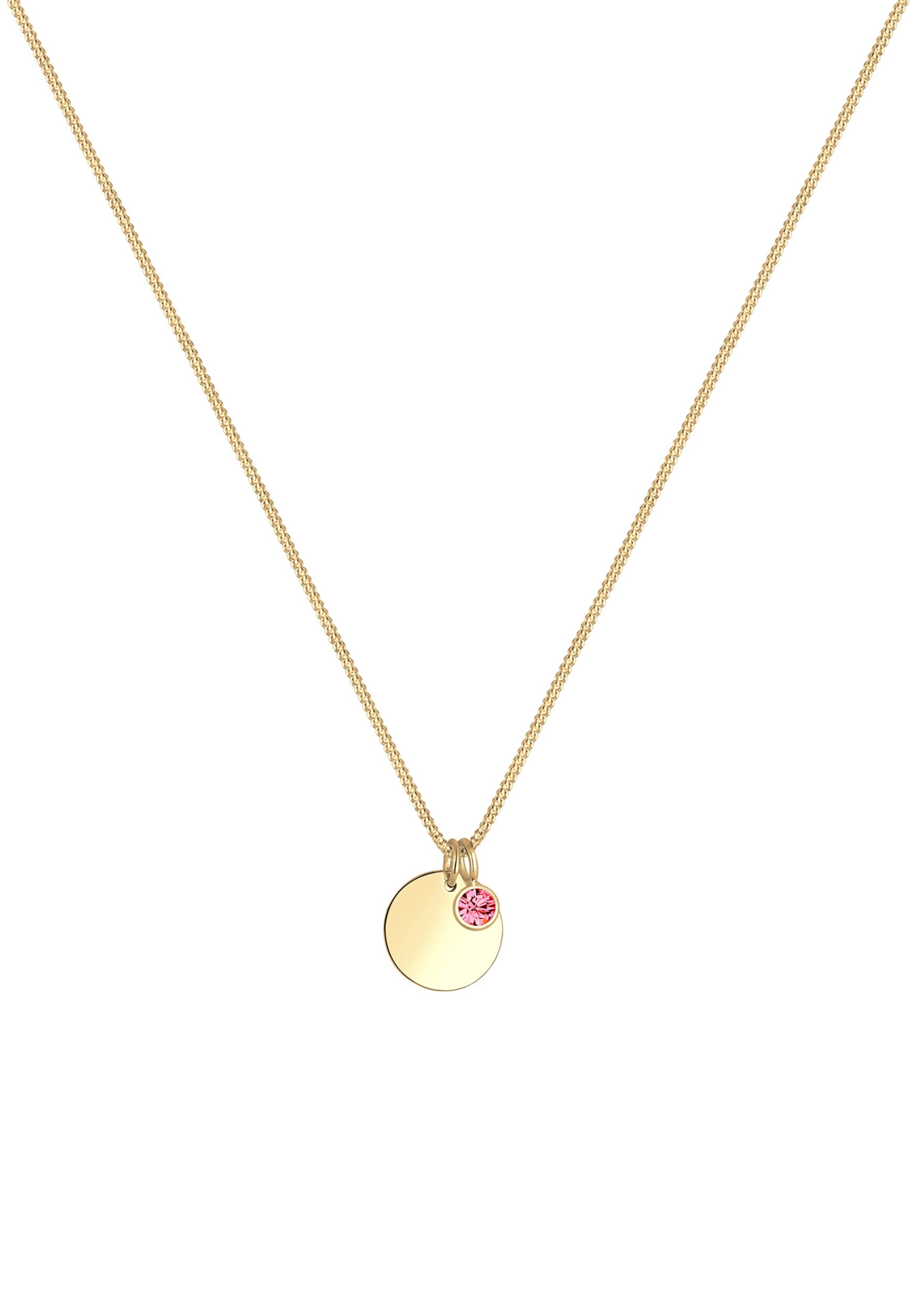 ELLI Necklace 'Geburtsstein' in Gold