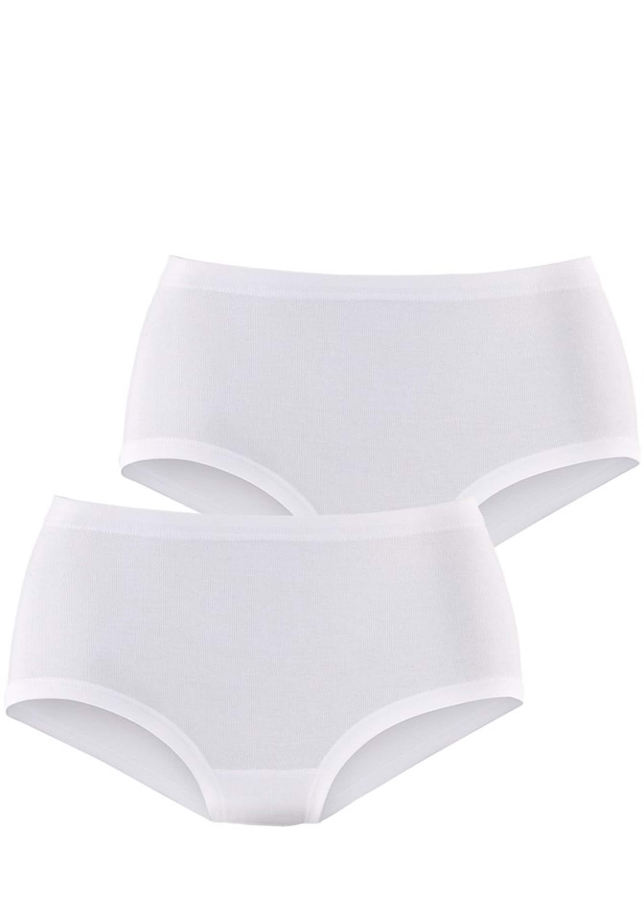 Culotte SCHIESSER en blanc : devant