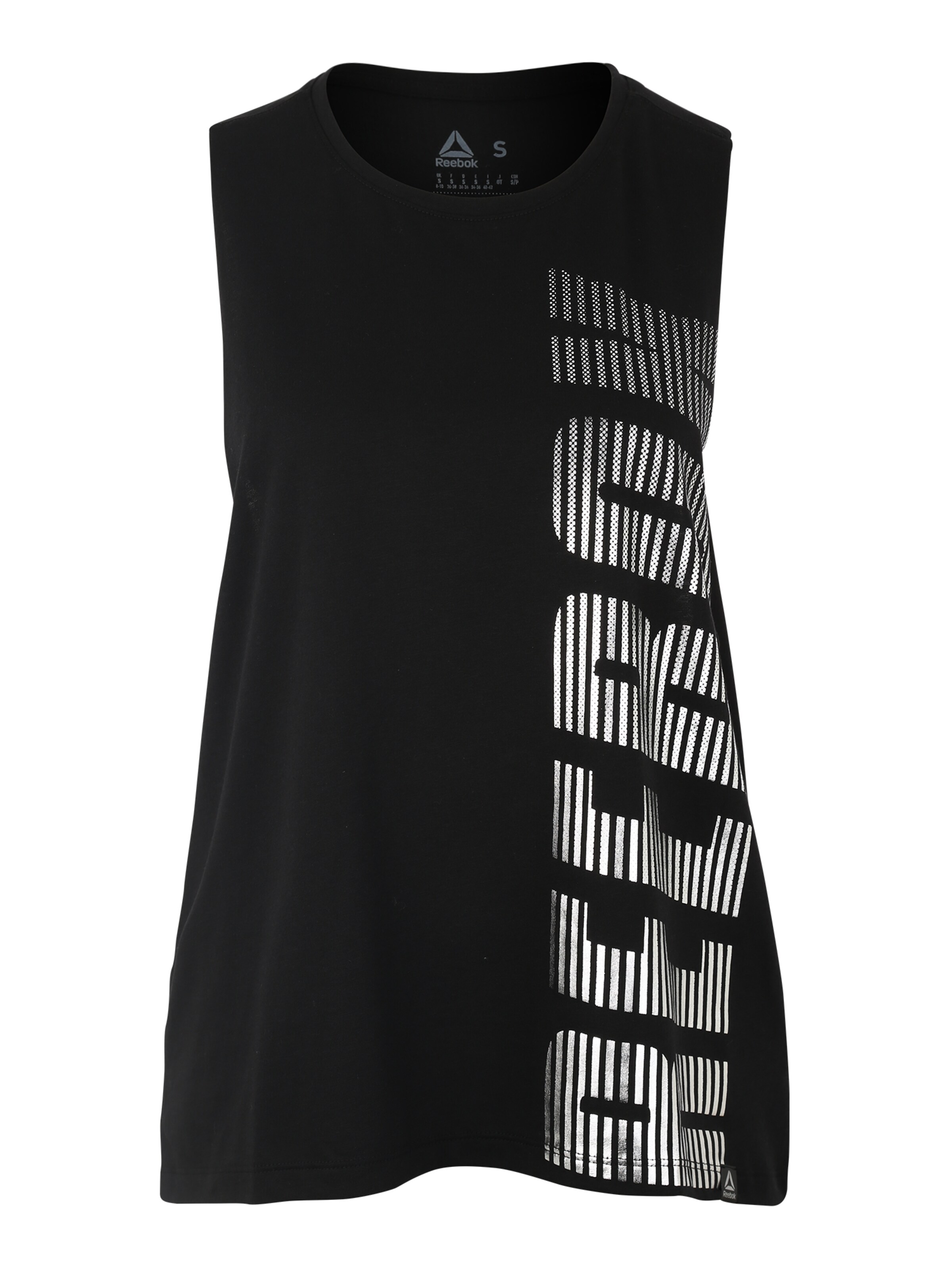 REEBOK - Top 'GS Moto Muscl' in schwarz