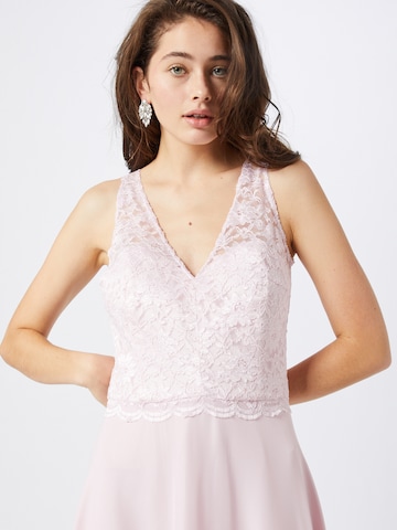 Robe de soirée SWING en rose