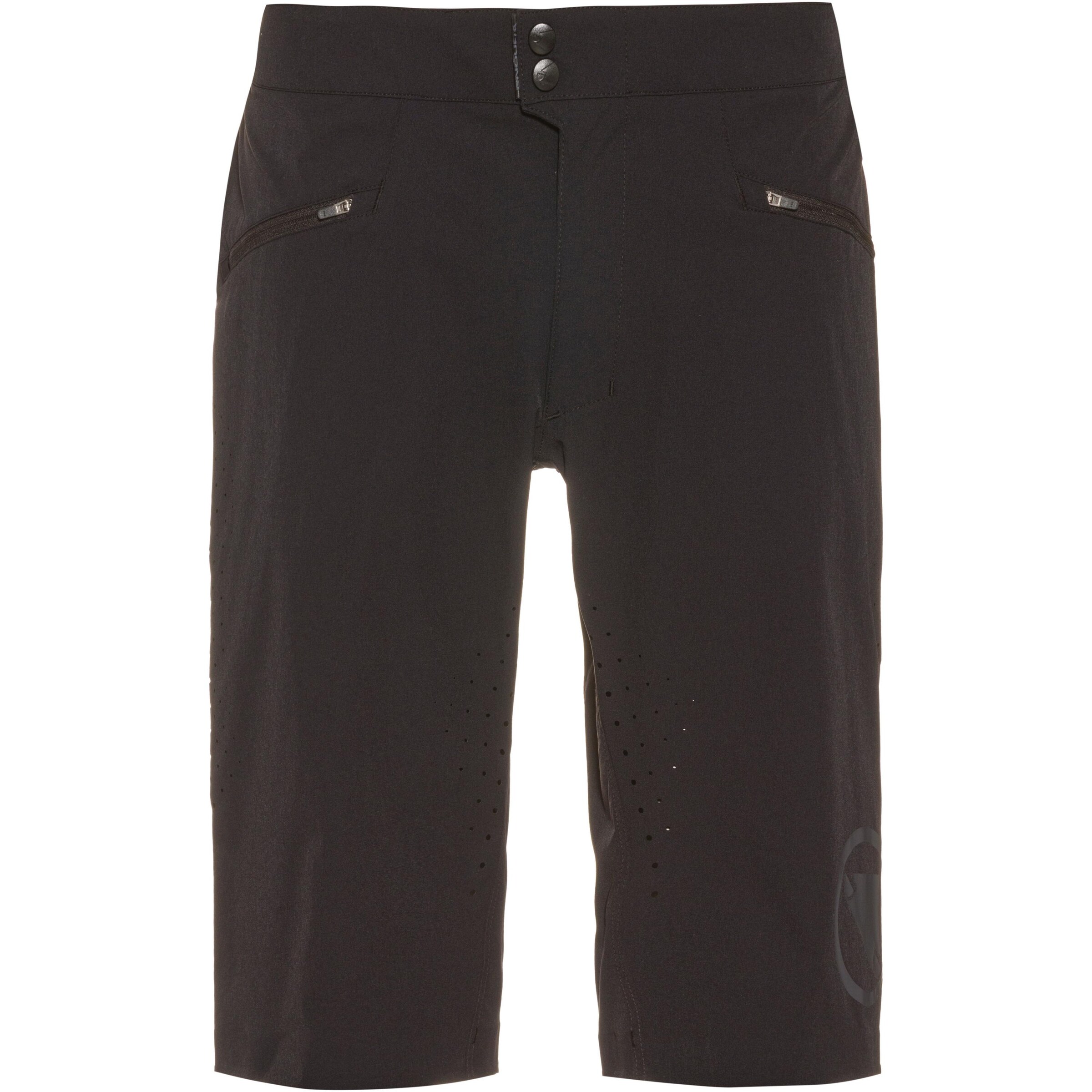 ENDURA Regular Pants 'SingeTrack Lite' in Black: front