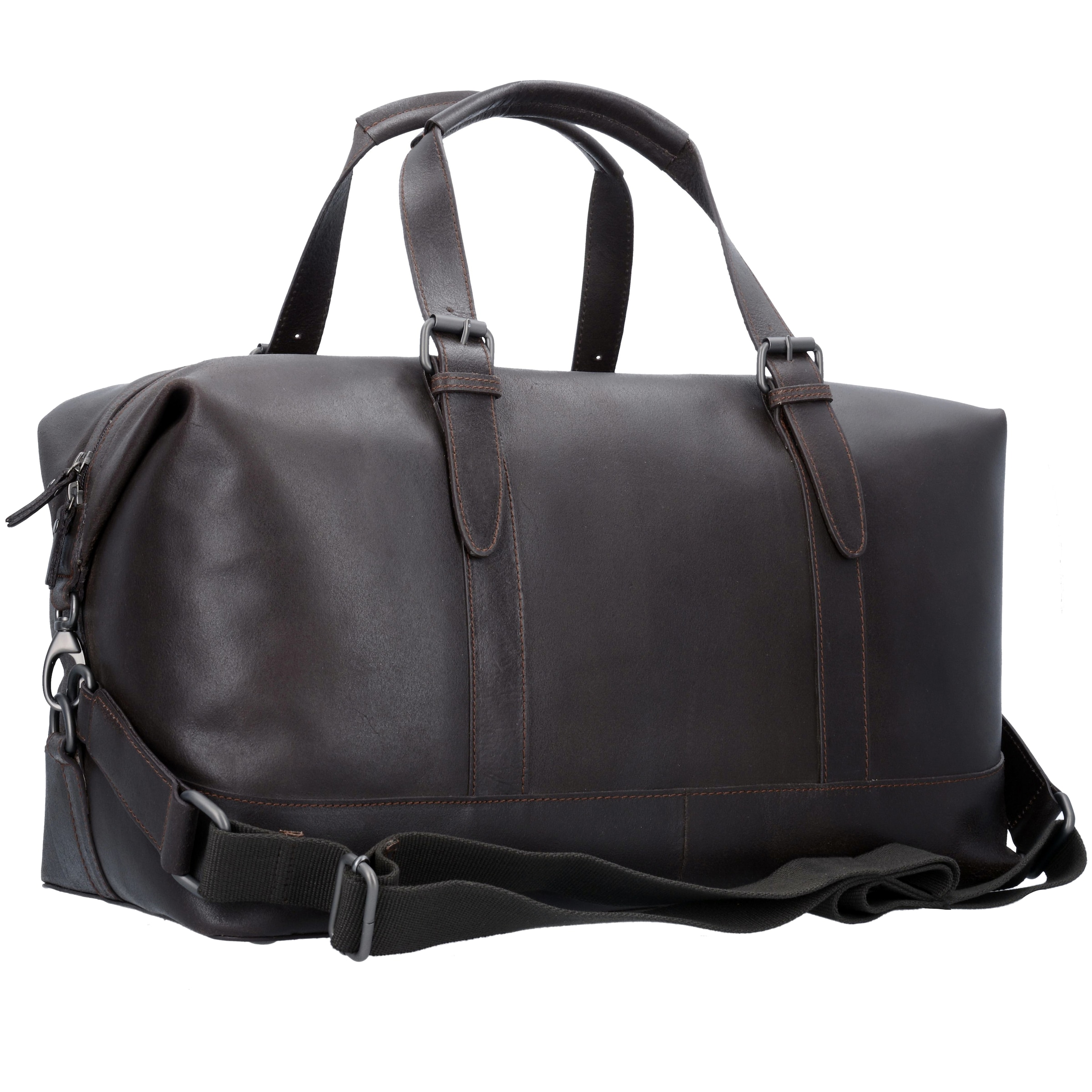 LEONHARD HEYDEN Travel bag 'Dakota' in Brown