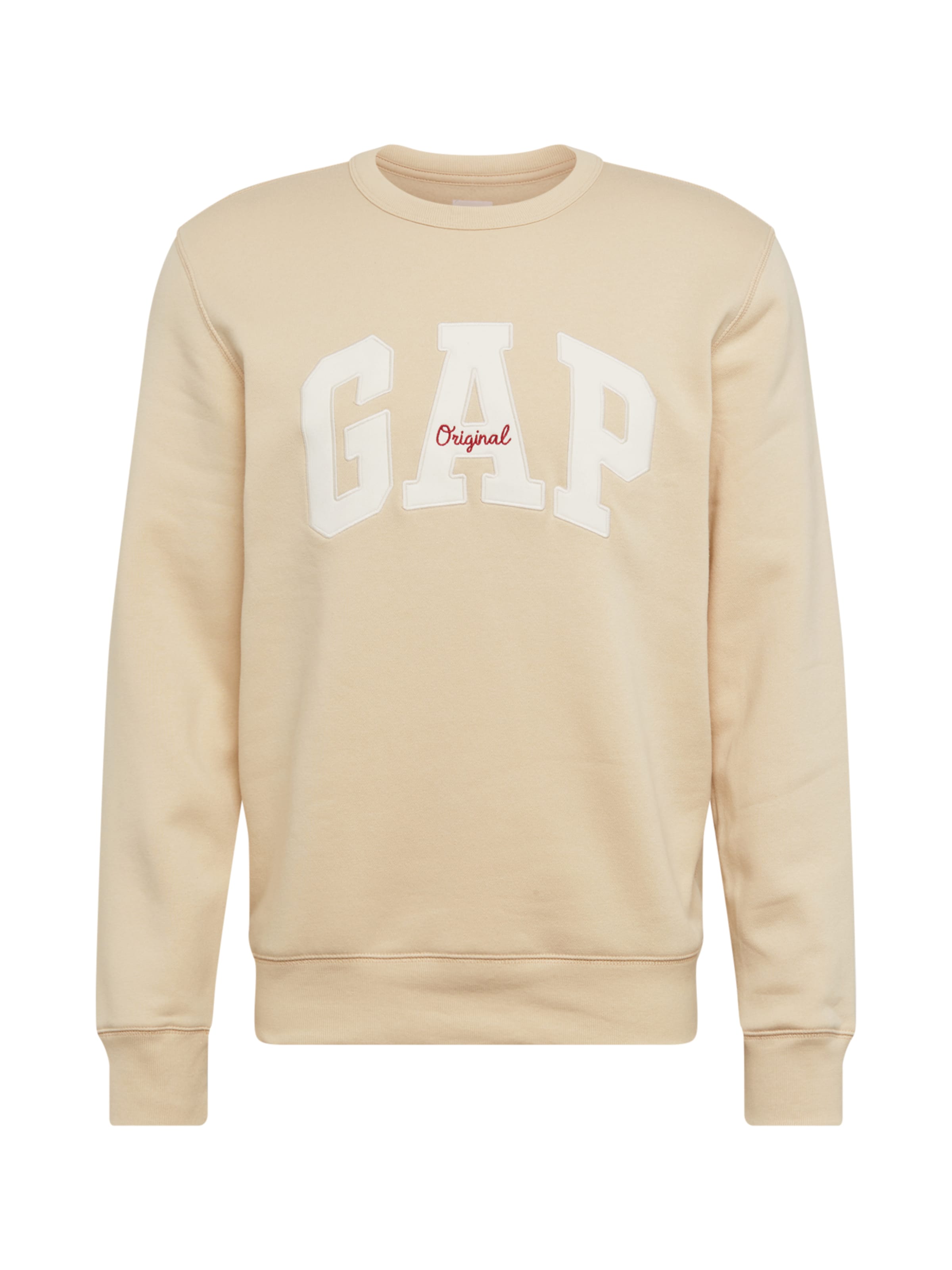 GAP - Sweatshirt 'GAP ORIGINAL ARCH CREW' in de kleur Ecru