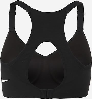 NIKE Bustier Sports-BH 'Rival' i sort: tilbage