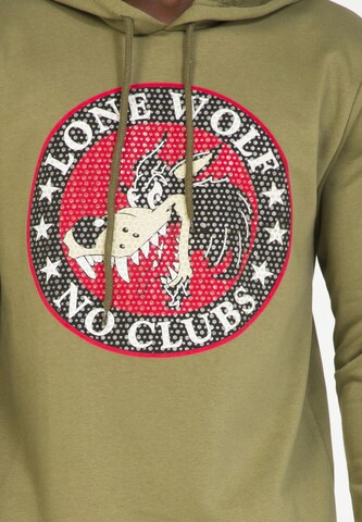 Sweat-shirt PLUS EIGHTEEN en vert