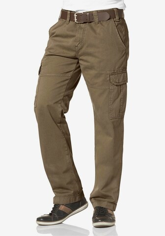 Man's World Loose fit Cargo Pants in Green: front