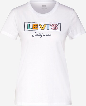 LEVI'S ® Shirt 'The Perfect Tee' in Wit: voorkant