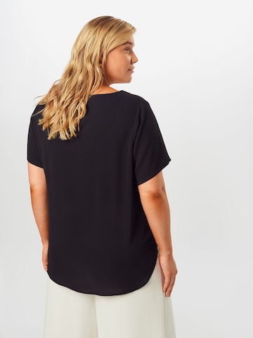 ONLY Carmakoma - Blusa 'Vica' em preto