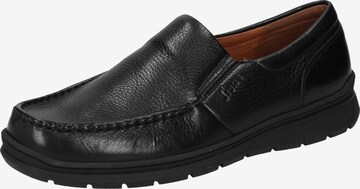 SIOUX Moccasins 'Sasuke-XL' in Black: front