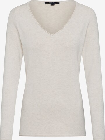 Pull-over COMMA en beige : devant