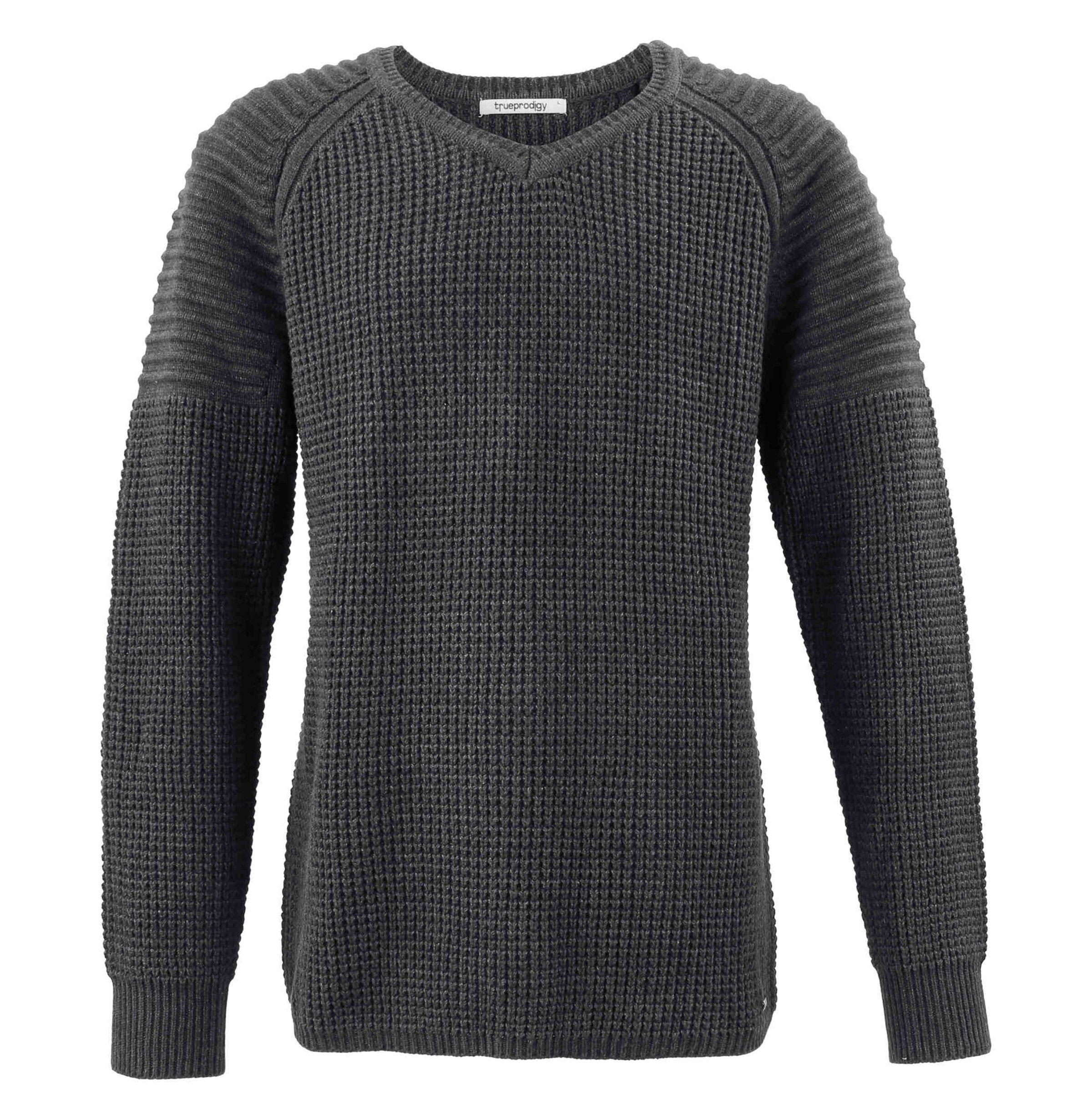 trueprodigy - Trui 'Anthony' in de kleur Donkergrijs