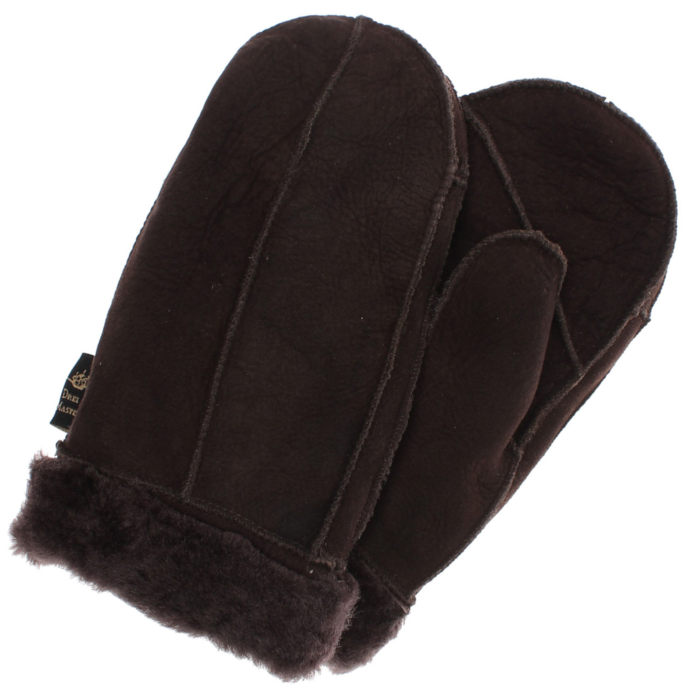 DREIMASTER - Wanten in de kleur Donkerbruin