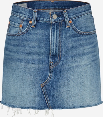 LEVI'S ® Rok 'Deconstructed' in Blauw: voorkant