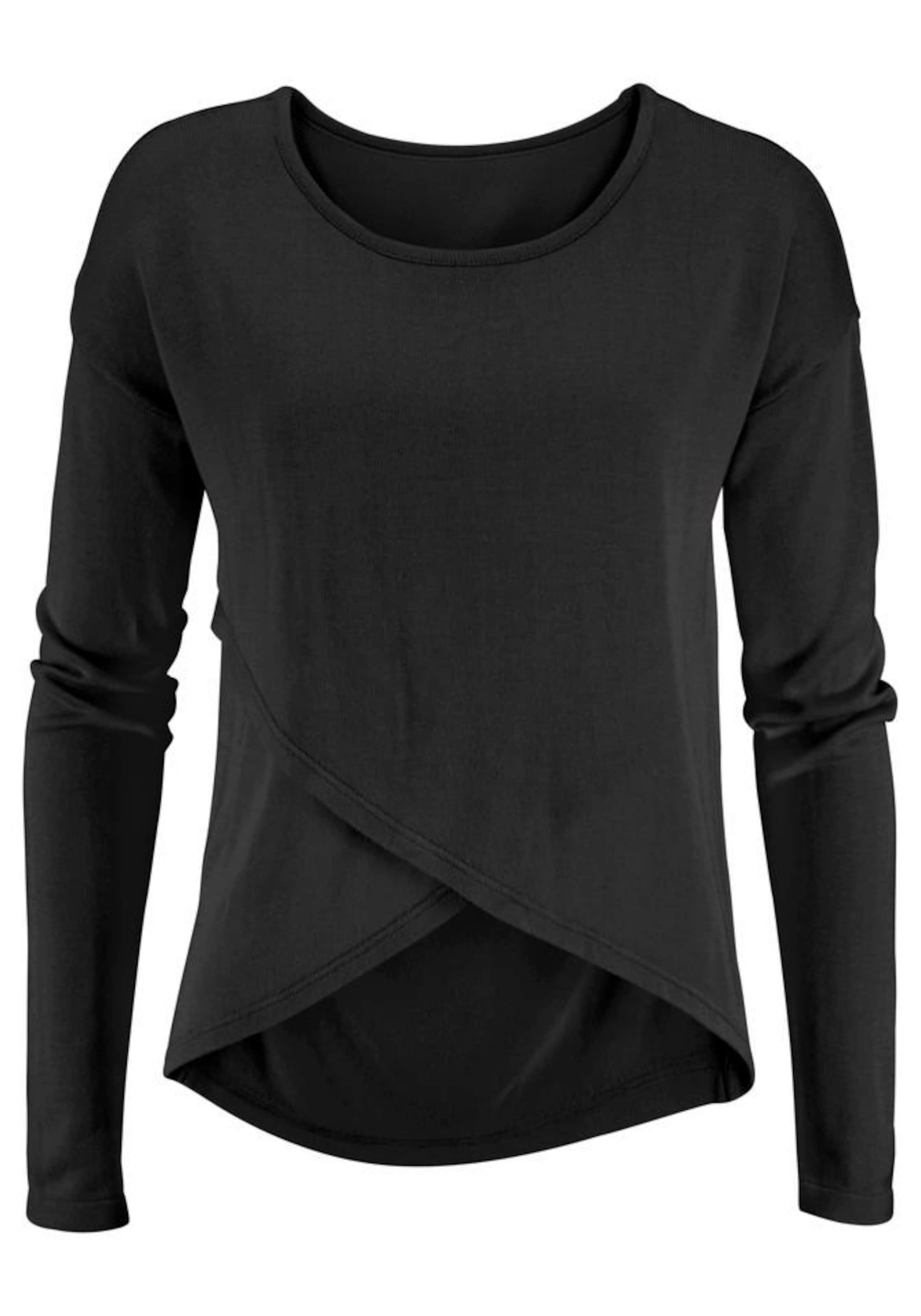 LASCANA Πουλόβερ σε μαύρο: μπροστά