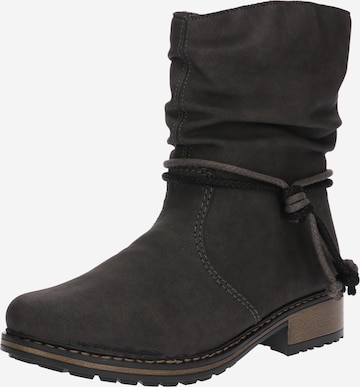 Bottines Rieker en gris : devant