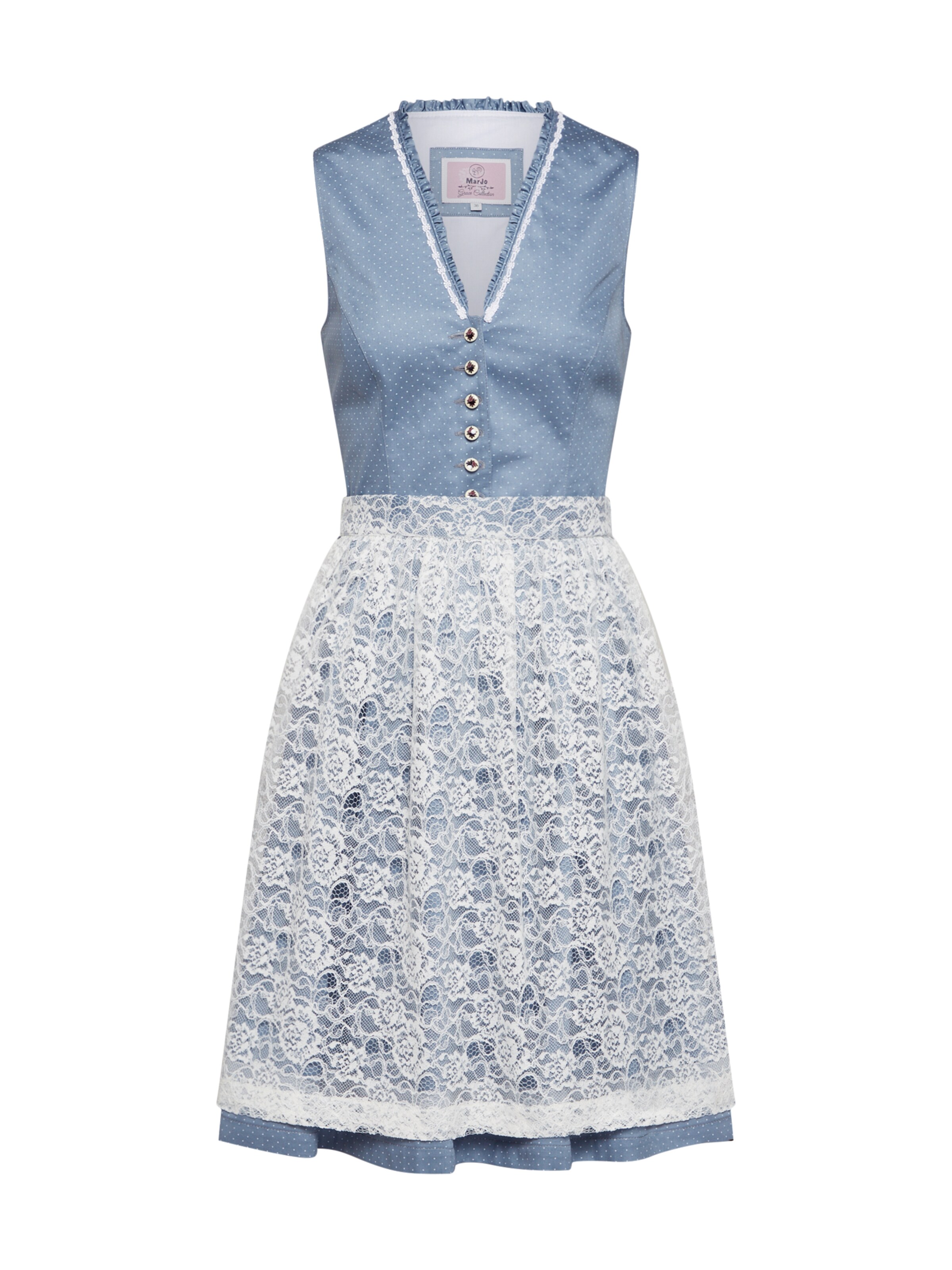 MARJO - Dirndl 'Ayou Sima' in hellblau