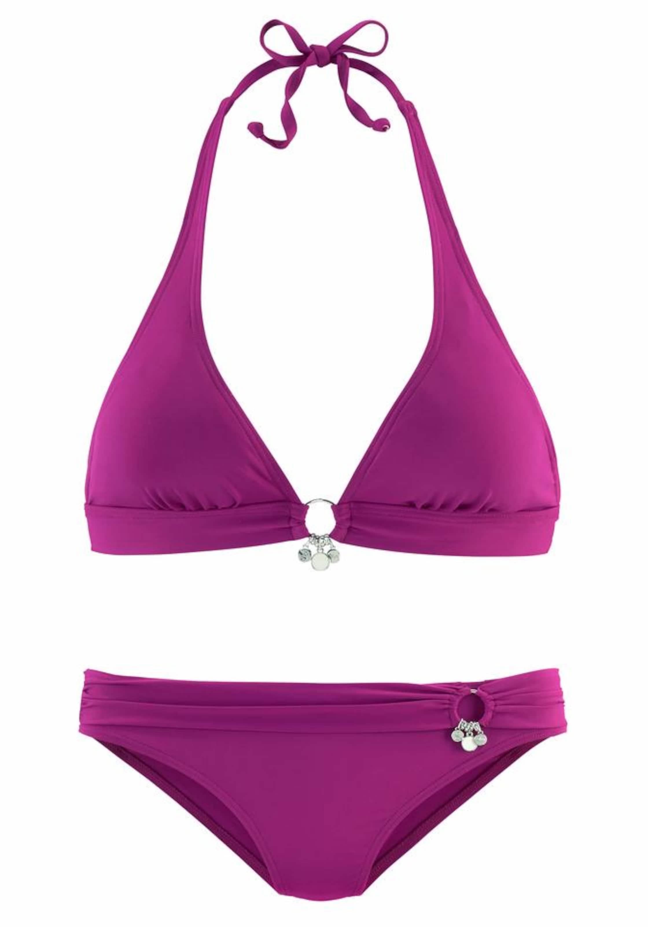 s.Oliver Regular Bikini in Purple: front