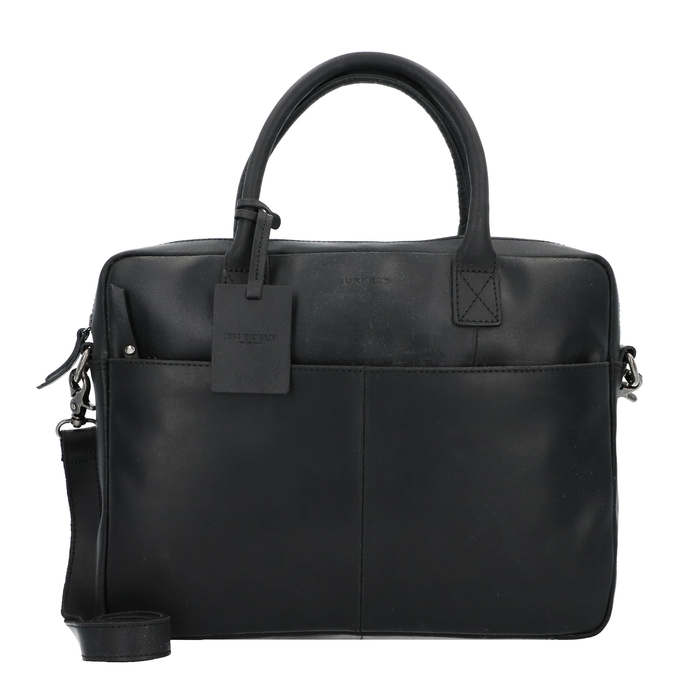 Borsa portadocumenti 'Jack' di Burkely in nero: frontale