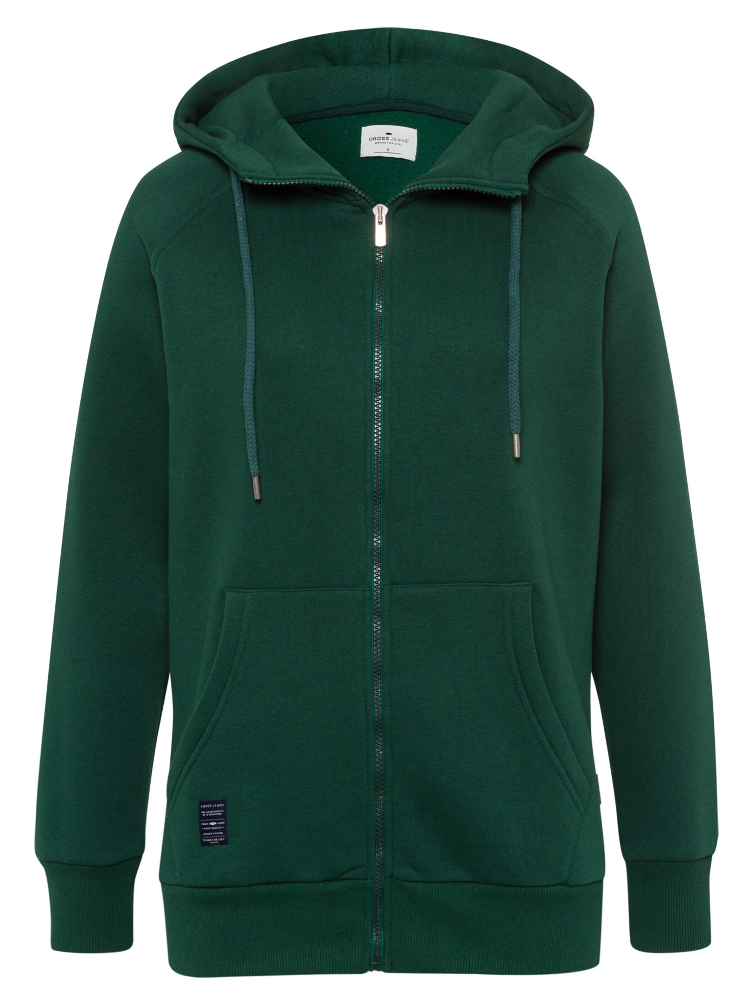 Cross Jeans - Sweatjacken in tanne