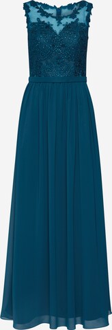 mascara Evening dress in Blue: front