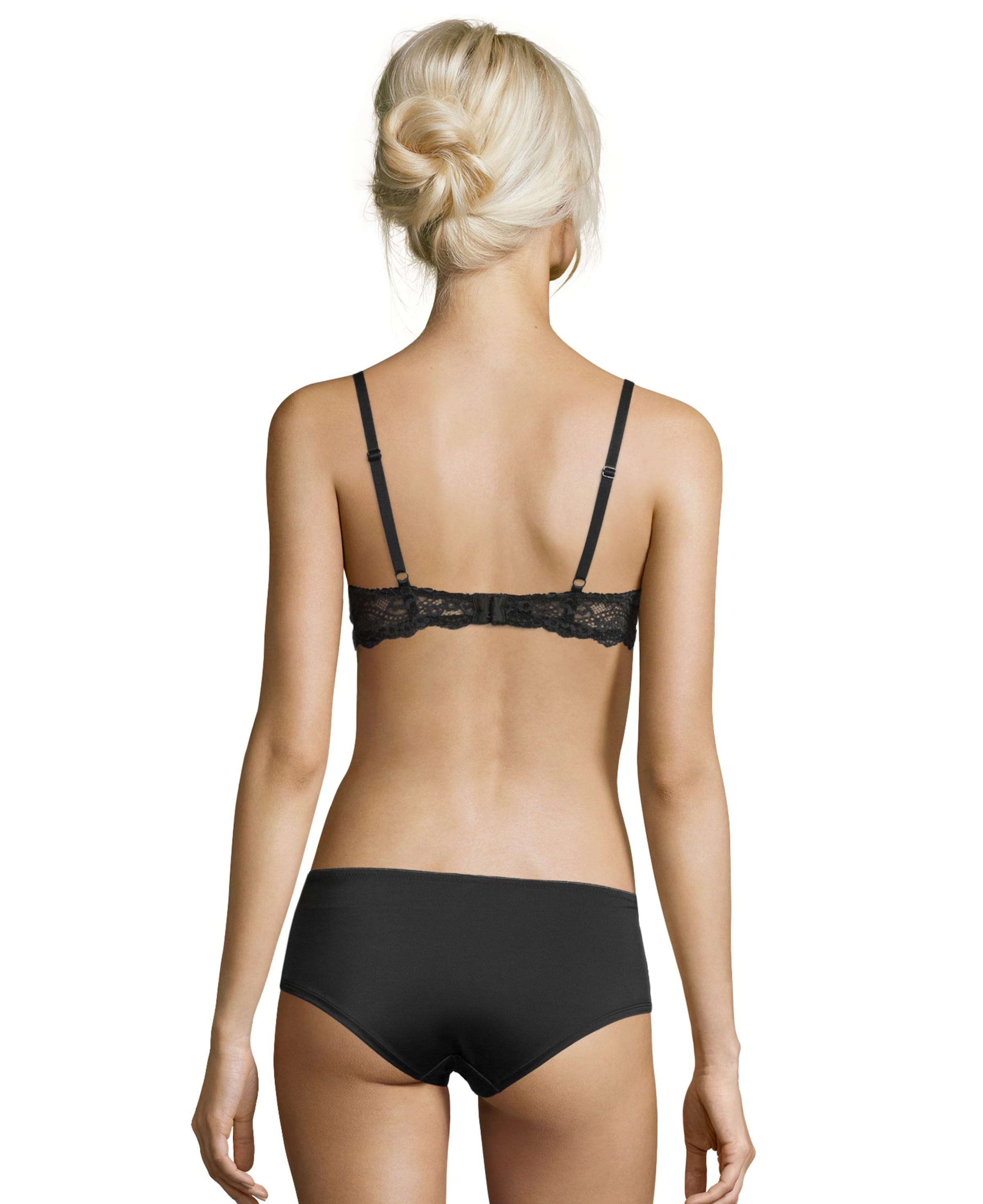 LASCANA Push-up Podprsenka - Čierna