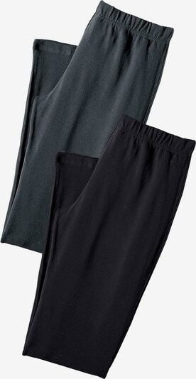 VIVANCE Leggings in de kleur Antraciet / Zwart, Productweergave