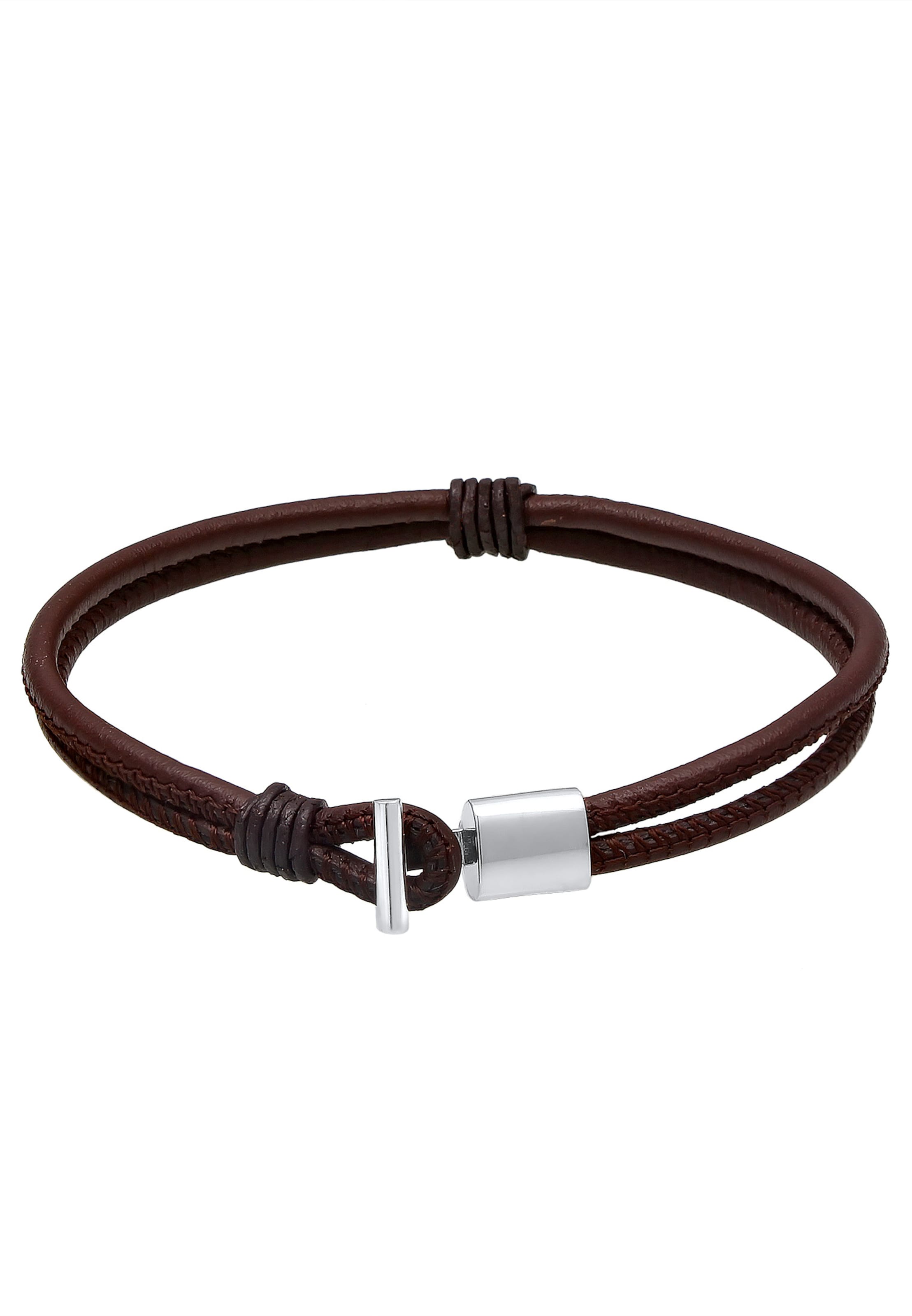 KUZZOI Bracelet in Brown: front