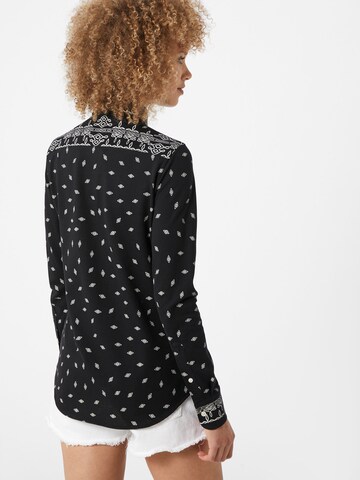 Polo Ralph Lauren Blouse 'Heidi' in Zwart