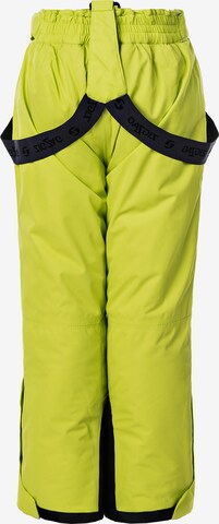 ZigZag Regular Workout Pants in Yellow