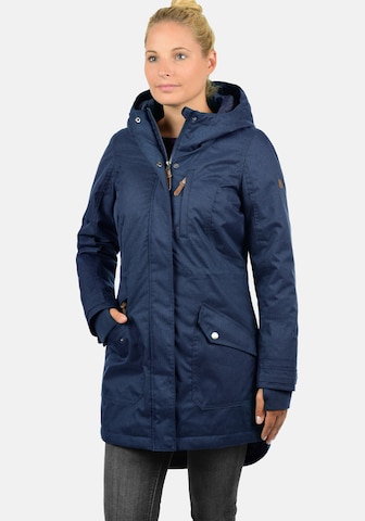 DESIRES Winterparka 'Bella' in Blauw: voorkant