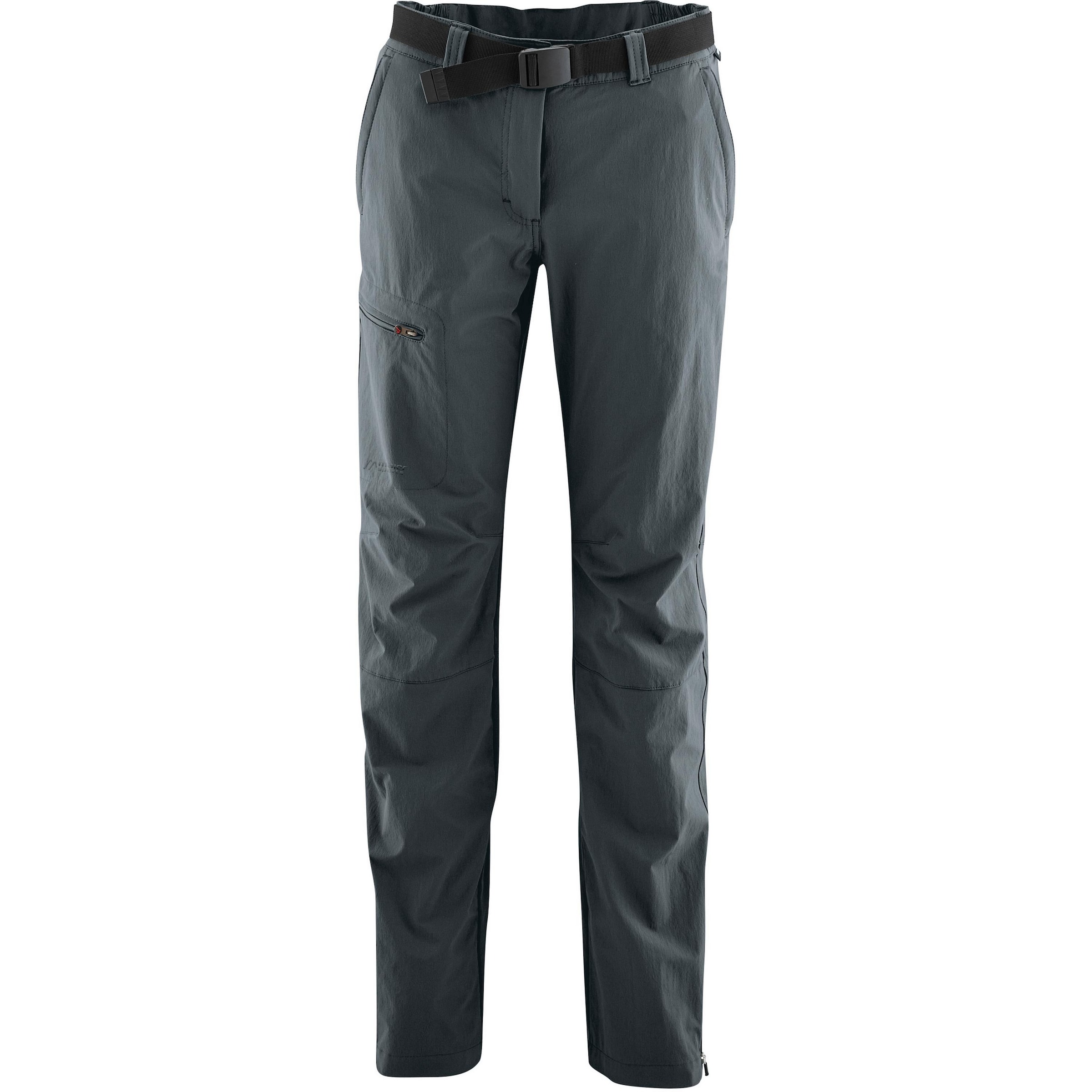 Maier Sports Regular Outdoorhose 'Inara' in Grau: Vorderseite