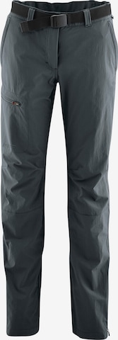 Maier Sports Regular Outdoor Pants 'Inara' in Grey: front