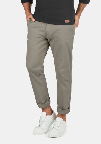 BLEND Regular Chino Pants 'Kainz' in Grey: front