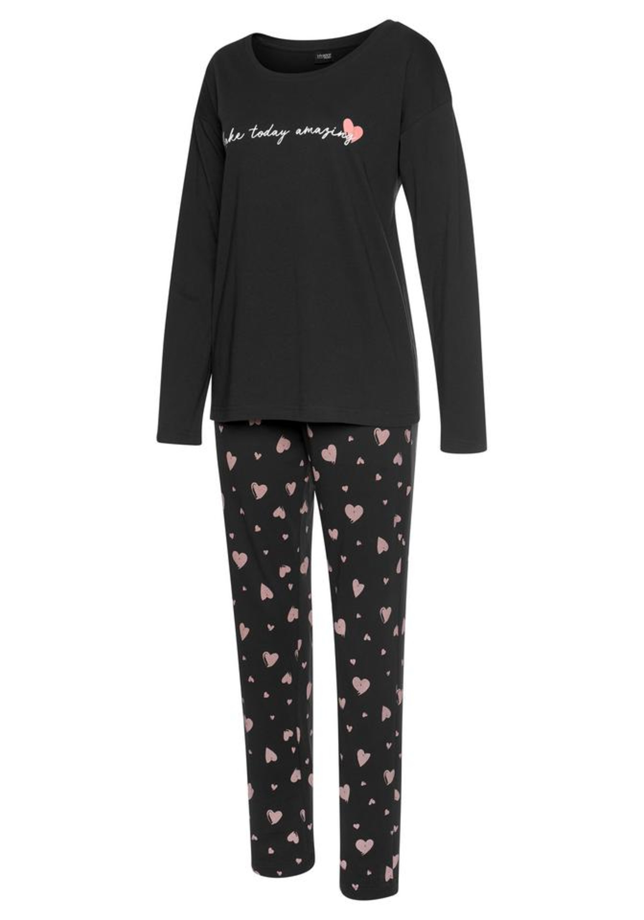 VIVANCE Pajama 'Dreams' in Black