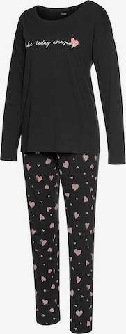 VIVANCE Pajama 'Dreams' in Black