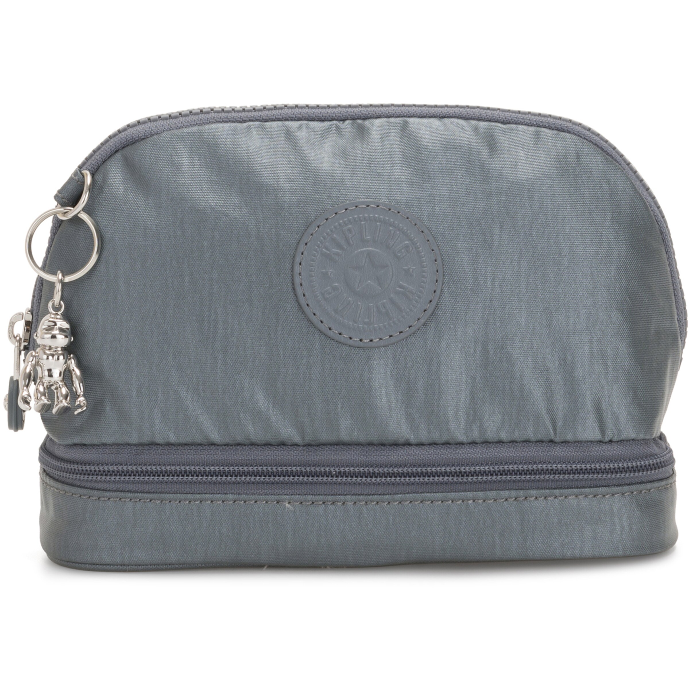 KIPLING - Make up tas in de kleur Zilvergrijs