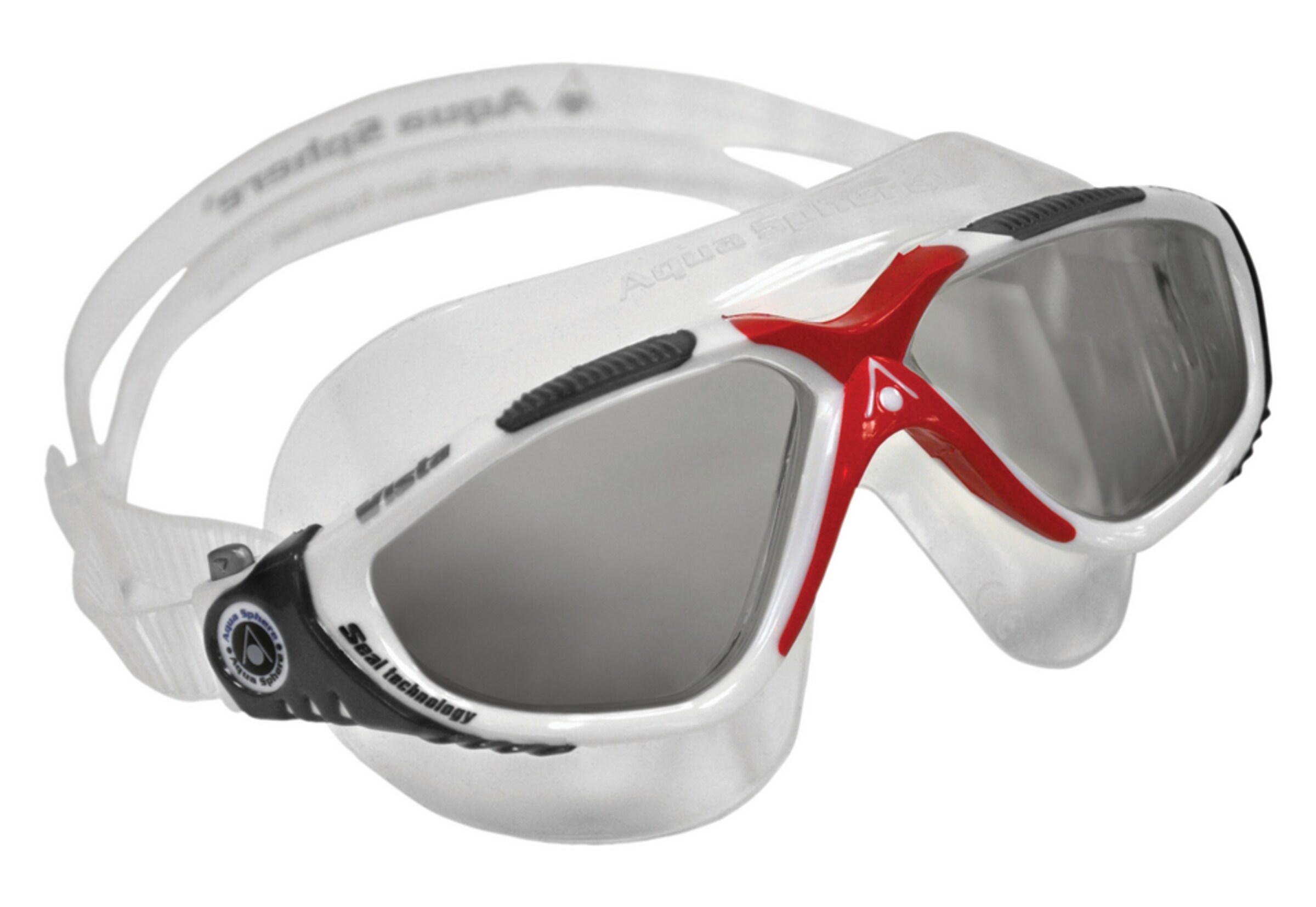 Aqua Sphere - SCHWIMMMASKE 'VISTA' getöntes Glas in grau